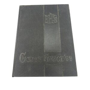 1968 Englewood High “Golden Fleece ’68” Yearbook Hardcover Jacksonville